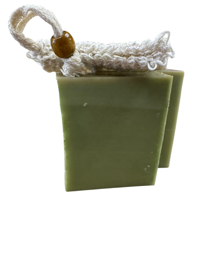 All-Natural, Exfoliating Bag Soap