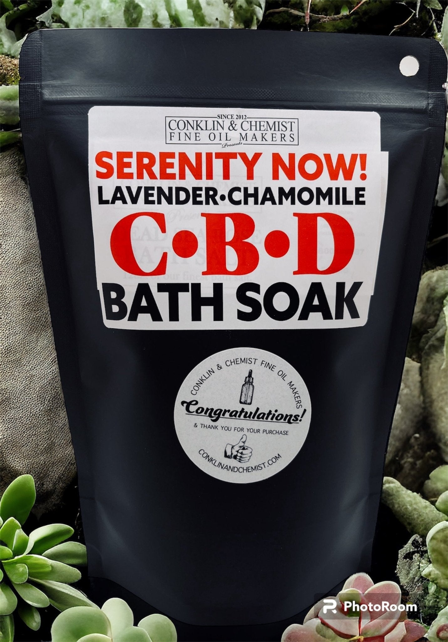 Serenity Now - CBD Soak - CONKLIN & CHEMIST
